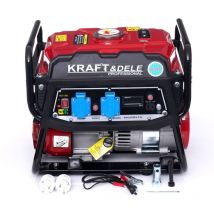 Jardibricodeco - Générateur Groupe électrogène Onduleur 1500w 12v/230v