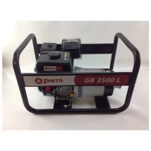 Zanetti - Generador de corriente eléctrica de gasolina portátil GB3500L 3,5kVA 230V usado