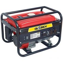 Globex - Generatore di Corrente gx 2500 ge 2200 w a Benzina 4 Tempi 4kW/5.4 hp