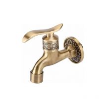 Manche Longue Robinet De Laiton Antique Robinet Froid Robinet De Salle De Bain Vadrouille Piscine Machine à Laver Jardin Décoration Jardin Robinet De