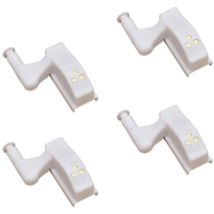 Genius Ideas - 4 Pieces De Lumiere Led Charniere