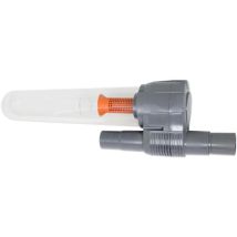 OUTIROR Staubsaugerbehälter Cyclon'it – 37 x 12 x 8,5 cm – MABS, ABS, Gummi – Kompatibel mit 30 mm und 34 mm Durchmesser