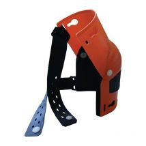 Genouillère articulée DIN/EN14404 universel orange