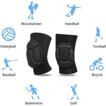 Gotrays - Genouillères Professionnelles pour Le Travail,Genoux Confortable pour sols abrasifs pour Gardning et Construction DanseTaille xl (pour