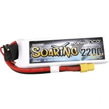 Gens Ace - Pack de batterie (LiPo) 7.4 v 2200 mAh Nombre de cellules: 2 30 c bloc XT60 Y718833