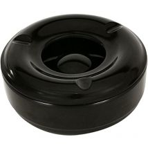 Nev-at-wind - Posacenere antivento in melamina, base e coperchio, 14,6 cm - Genware