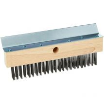 Nev-ob-wb - Spazzola per forno per pizza con raschietto, senza manico - Genware