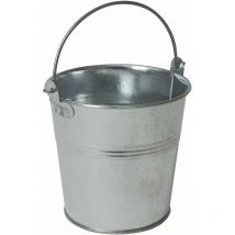 Secchiello di servizio, in acciaio zincato, ø 10 cm, NEV-GSB10 - Genware