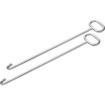 Härke Kanaldeckelheber Länge 800 mm mit U-Haken verzinkt