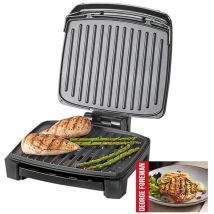 George Foreman Immersa Grill - Tischgrill - in 3 Handgriffen zerlegen - spülmaschinengeeignet - spart Zeit & Geld - weniger Fett - Indoor-Grill