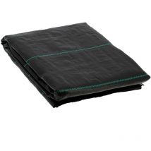 Gt Garden - Géotextile anti-mauvaises herbes tissé 70 g/m2 - 1,10 x 10 mètres