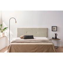 MOONIA – Gepolstertes Kopfteil Aqualine 170x50x5 cm – 50 cm – 5 cm – Breite wählbar – Hergestellt in Spanien