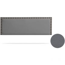 MOONIA Gepolstertes Kopfteil Kunstleder 90x55x8 cm – 55 cm – 8 cm – Rahmen aus Kiefernholz – Einfache Montage