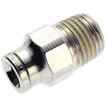 Norgren - imi Gerade-Verbinder 101250838 Außengewinde: R3/8 Rohr-Ø: 8 mm 1 St.