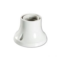 Gerade Wandlampenfassung 7,5 cm