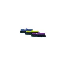 Gerader Besen mit Blumen aus gewelltem Pvc, farblich sortiert s63