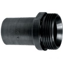 Gerader Nippel mit JSC-Schlauch zum Anschweissen an Stahl 20X27/21.3