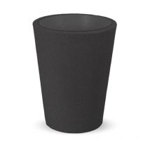 Newgarden Be Happy! - gerbera 33 Macetero Redondo de Interior y Exterior Para Plantas y Flores Muy Resistente al Paso del Tiempo. Hecho de