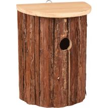 Gerson Bird Nesting Box. 18.5 X 11 X 25 Cm. Legno Naturale.