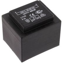 Gerth Ptf424802 Trasformatore Per Pcb 1 X 230 V 2 X 24 V/ac 8 Va 166 Ma