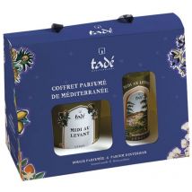 Geschenkset Mit Zedernkerze Und Spray Midi Au Levant – Tade