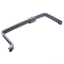 Ersatzteil - Sprüharm-Zulaufrohr mit Dichtungen (726 1), original - Whirlpool bauknecht, ignis, laden, kitchenaid, ikea, fagor, maytag, bsk