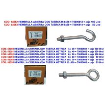 Geschlossene Muffe Mit Metrischer Mutter 10x70 70000605