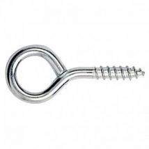 Geschlossene weibliche augenbolzen 21X80 zink 44092