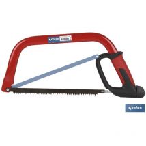 Cofan Komfort-Holzsägebogen 12/300 mm – Metall, ABS – Ersatzsägeblätter 0951 4441, 0951 4451