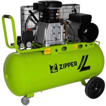 Geschmierter Luftkompressor 90 lt 10 bar Zipper zi-com90-10