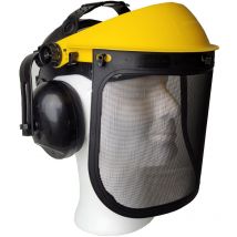 Gesichtsschutz für Freischneider Augenschutz Gehörschutz Visier Gartenarbeiten