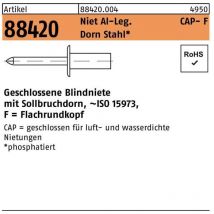 CAP-Blindniete Alu/Stahl 4 x 11 s 500 Stk - Gesipa