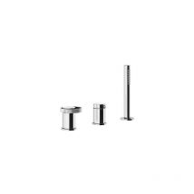 Anello, Dreiloch-Wannenrand-Armatur, mit - Gessi