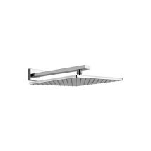 Gessi - Rettangolo Antikalk-Kopfbrause 300x300 mm mit Gelenk und