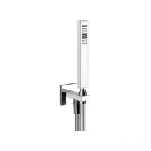 Gessi - Rettangolo Brause-Set inklusive Wandanschlussbogen 1/2, mit