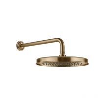 Gessi - Venti20 Antikalk-Kopfbrause, D328mm, mit Gelenk und Wandarm