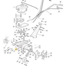 Getriebegruppe - weisses original Stiga 118802026/0