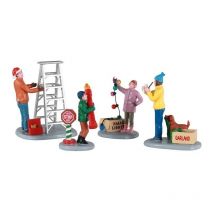 Lemax - Preparazioni Decorazioni In Famiglia - Getting Ready To Decorate 12030