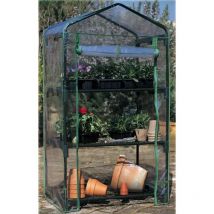 Garden - Friend 3-stöckiges Gewächshaus mit abnehmbarer PVC-Abdeckung 69x49x126h cm