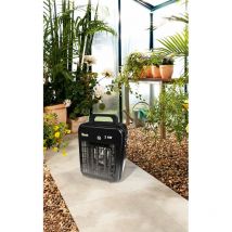 Vitavia - Elektroheizung ' 2kw' Für Gewächshäuser, Schwarz