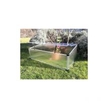 Digiplastics - Gewächshaus aus Polycarbonat Slide and Grow 97 x 57cm für Garten, Gemüsegarten und Balkon