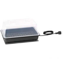 Romberg - Thermo m Gewächshaus 38x24x19cm mit Belüftung + Heizmatte