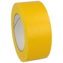 Tecuro - Gewebeband 518, 140 my, PE-beschichtetes Gewebe, gelb 48 mm x 50 m