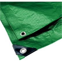 Berger&schröter - Gewebe-abdeckplane 3 X 4 M 140g/m² Grün