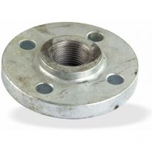 Gewindeflansch 2 1/2' 185x18mm DN65 verzinkt Schweissfitting Flansch