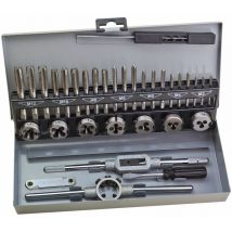 Gewindeschneider Gewindebohrer Set Gewindeschneidsatz Gewindeschneidset 33 tlg.
