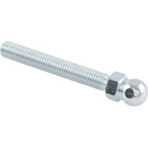 Fath - Gewindestange M20x100mm Für Gelenkstellfuß Metrisch Kugel 15 - Maschinenfuß, Stahl Verzinkt - 10 Stück