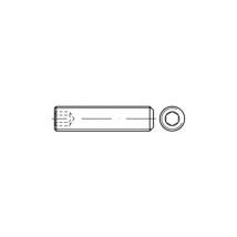 Din 913/ISO 4026 Gewindestift vg M2x2 Stahl 45H blank Innensechskant m. Kegelkuppe 500 Stk