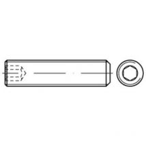 Reyher - din 913/ISO 4026 Gewindestift Feingewinde vg M8x6 Stahl 45H blank Innensechskant m. Kegelkuppe 500 Stk