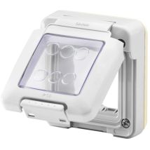 Combi En Tapa Estanca 2 Puestos Sistema Ip55 - Gewiss